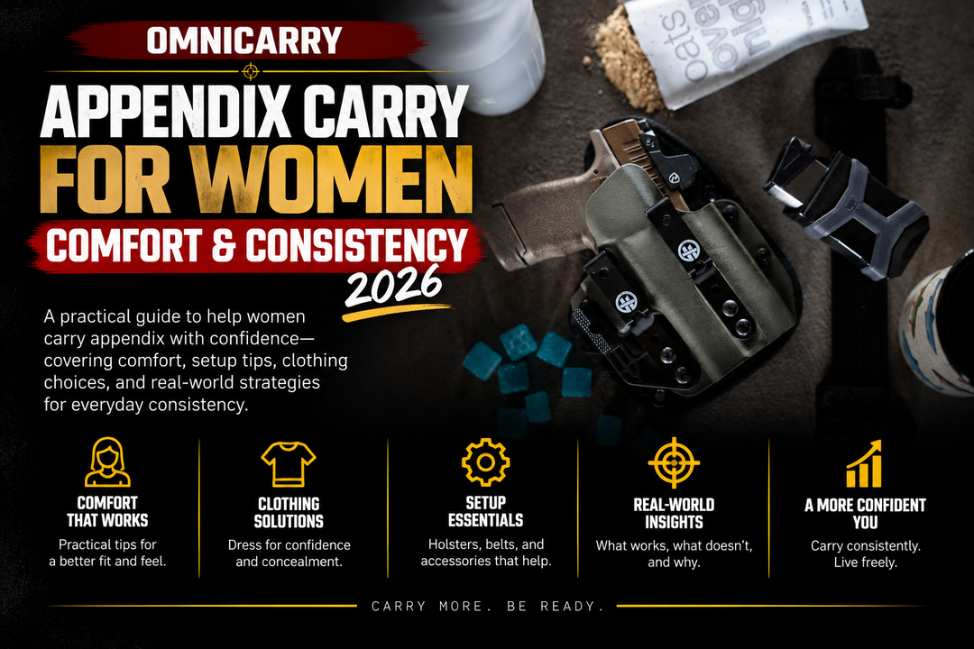 Appendix Carry for Women: Comfort & Consistency (2026)