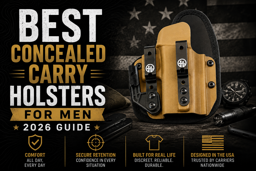 Best Concealed Carry Holsters for Men: 2026 Guide
