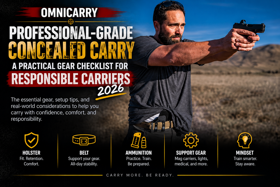 Professional Grade Concealed Carry: A Practical Gear Checklist for Responsible Carriers